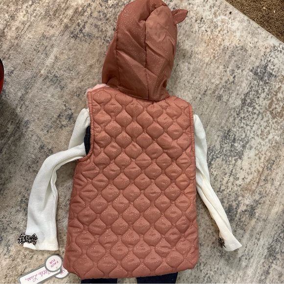 Little Lass White Ribbed Top - Picture 10 of 12